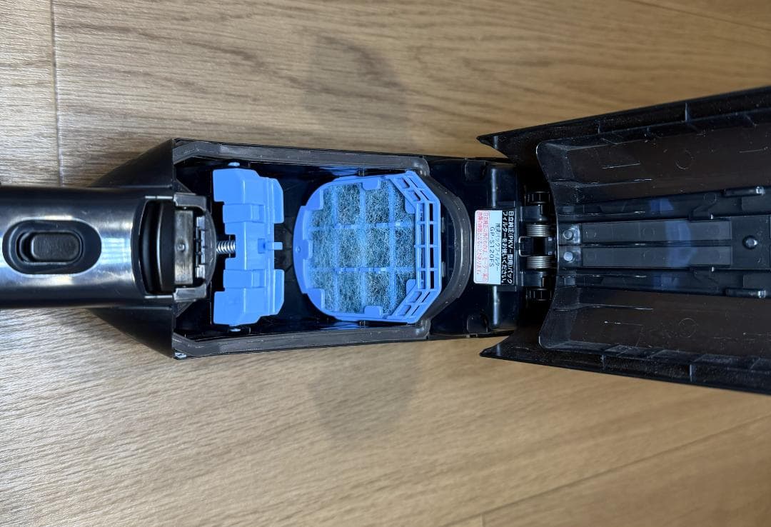 【中古】日立 PKV-BK3K 掃除機 コードレス 紙パック式 付属品完備