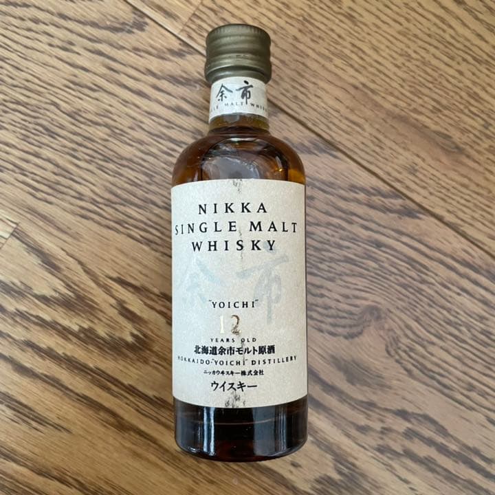 NIKKA ニッカ ニッカウヰスキー 余市12年 北海道余市 ミニボトル
