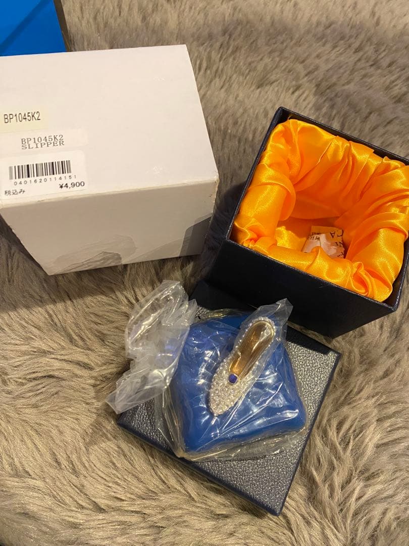 Disney ディズニー ガラスの靴 スワロフスキー