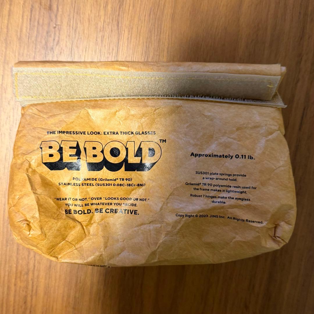 JINS BE BOLD ウェリントン URF-22A-228AH