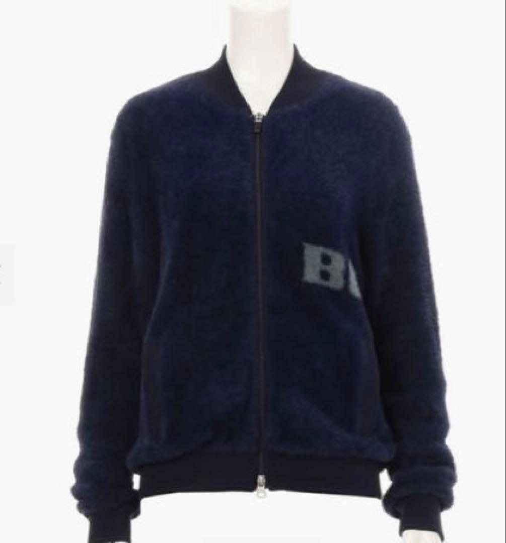 BRIEFING シャギーブルゾンネイビー M