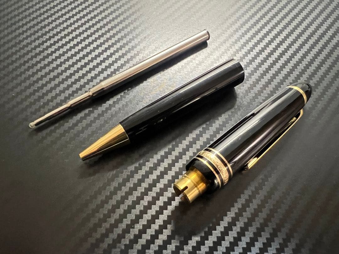 モンブラン マイスターシュテュック ル・グラン 161 ブラック ボールペン .