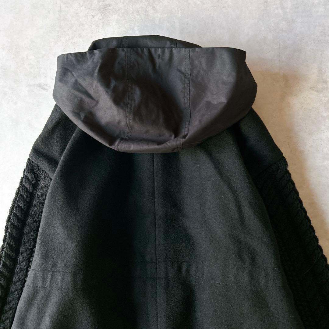 定価6.4万☆スタンブリー　 ロングコート　異素材MIX マキシ丈　モッズコート