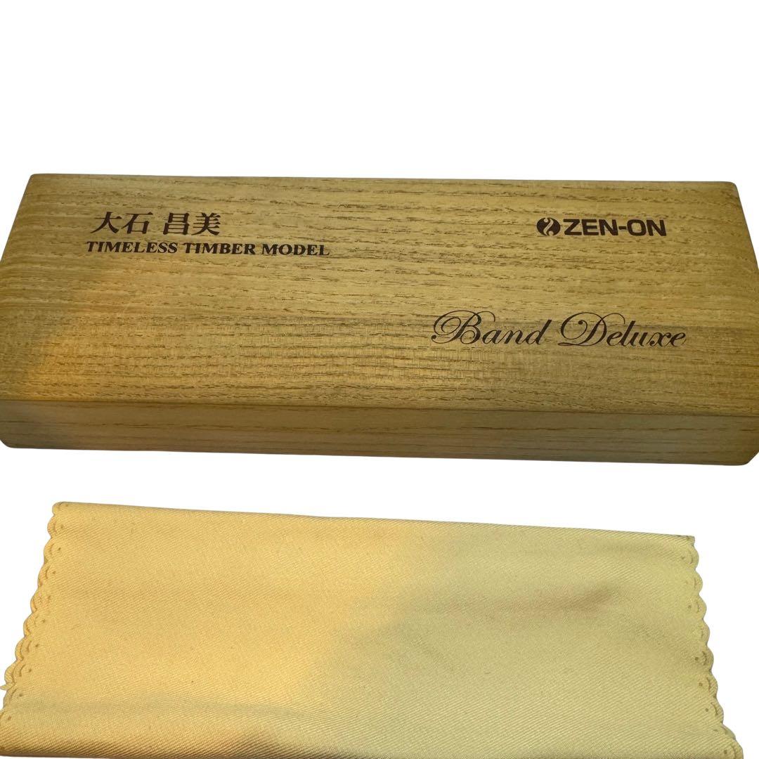 tombo 大石昌美　監修　モデル　ハーモニカ　ゴールド ゼンオン　木製ボディー