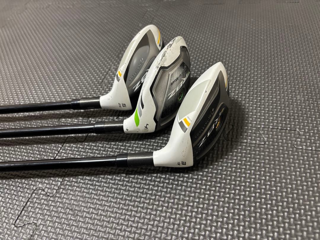 テーラーメイド）ユーティリティ【UT】セット（3.4.5） +オマケドライバー