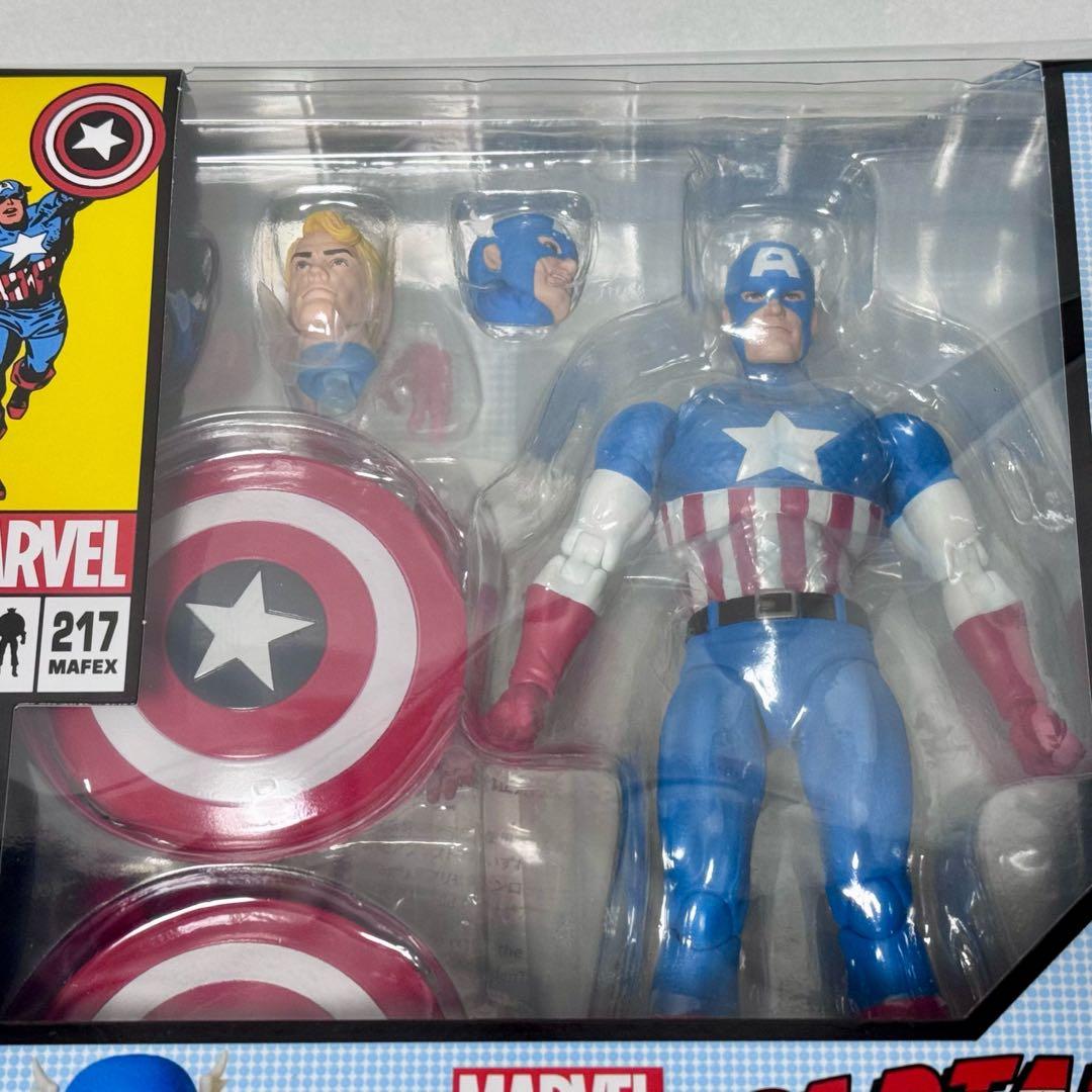 未開封 マフェックス No.217 キャプテンアメリカ（COMIC Ver.）