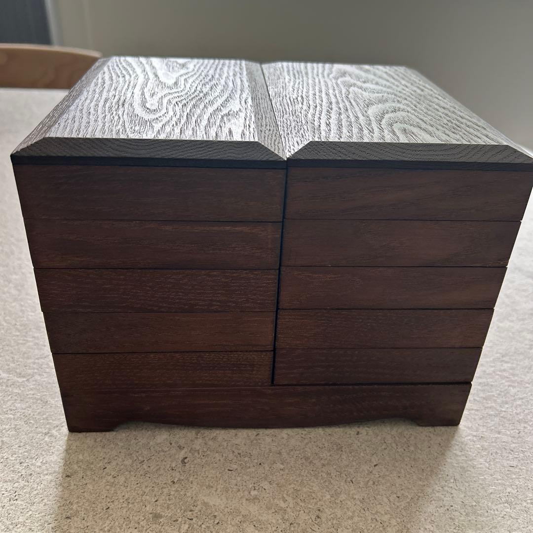 重硯箱　香道具　硯　硯箱　鳩居堂　親硯