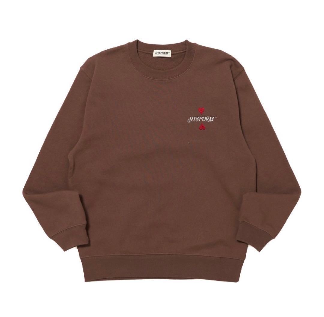 HYSFORM™ HEARTS CREWNECK SWEATSHIRT 2025