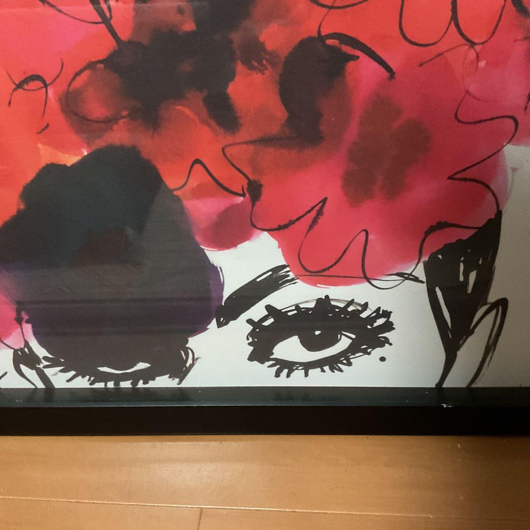 Laura D ro フロリダ大美術学士取得 女性アーティスト 木枠額装