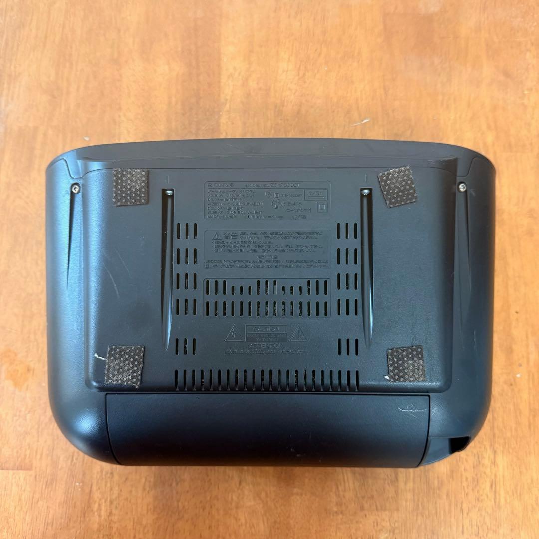 ● 美品 SONY ソニー CDラジカセ ZS-RS80BT ブラック