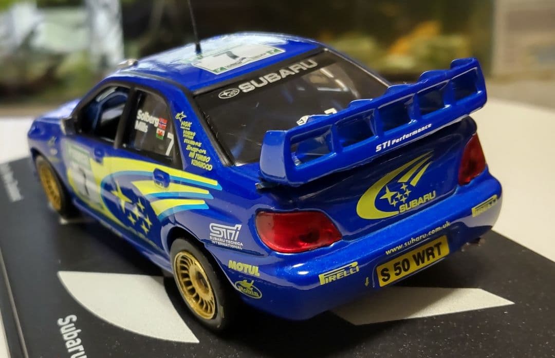 1/43 WRC ミニカーセット スバル・三菱
