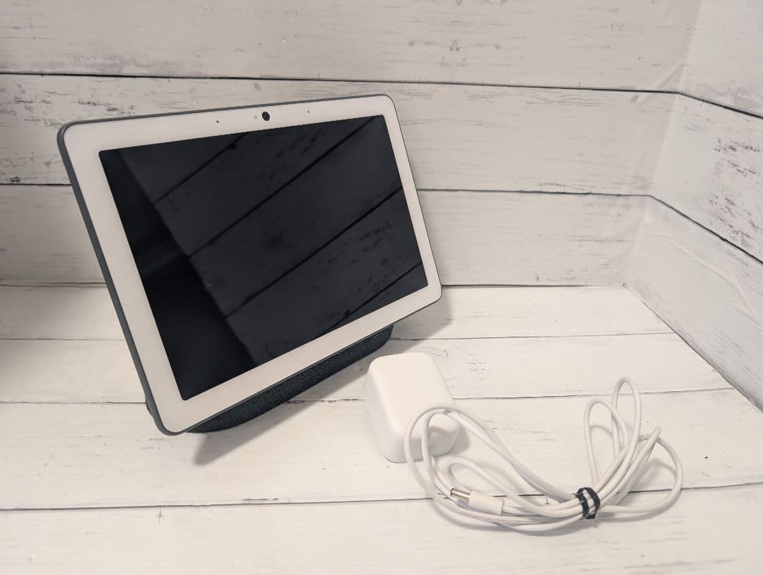 Google nest hub Max ディスプレイ本体 充電器付き
