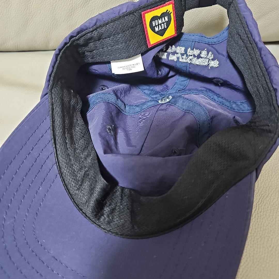 帽子 HUMAN MADE 5Panel Nylon Cap \"navy\"