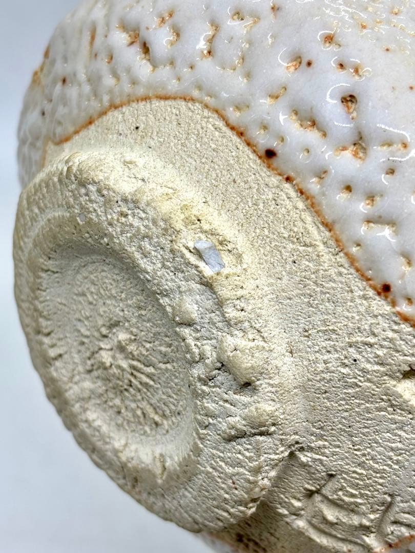 #志野焼 茶碗 芳月窯 加藤芳比古作　P-21