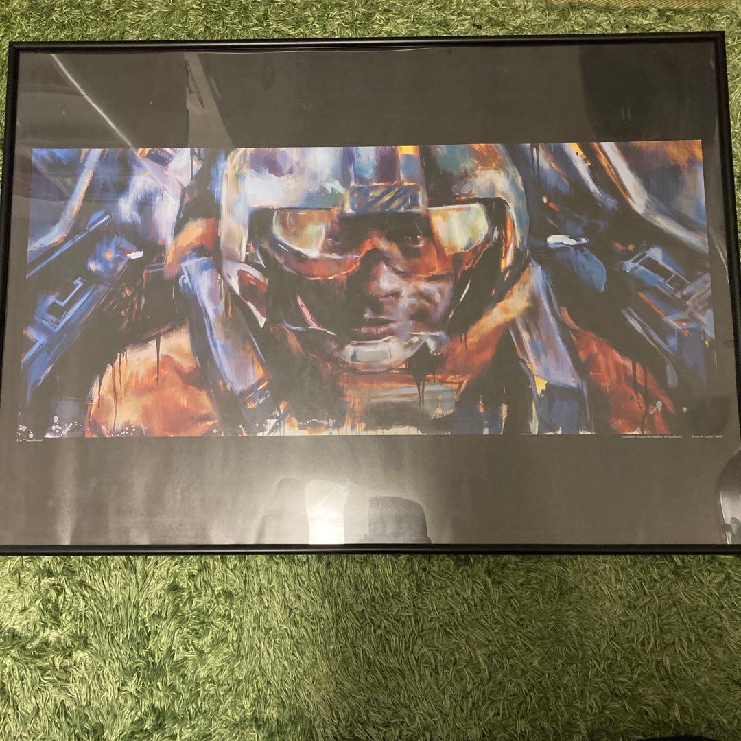 希少❗️コックピットのルーク・スカイウォーカー」ジェローム・ラガリグ　ポスター