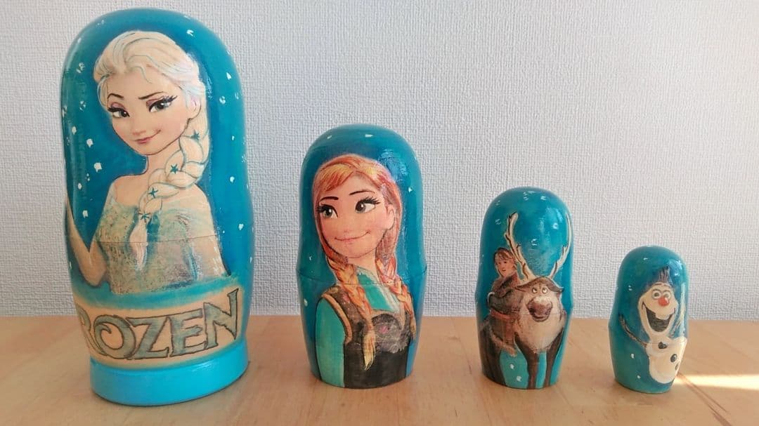 【激レア❣3/31まで】アナと雪の女王 マトリョーシカ ロシア