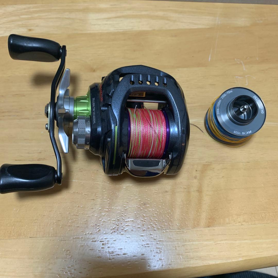 ZILION TW 1516XXHL 換えスプール　スプール変更　ジリオン