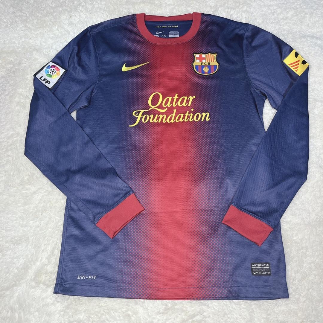 ✨希少・美品✨ 長袖　FC Barcelona バルセロナ 12/13