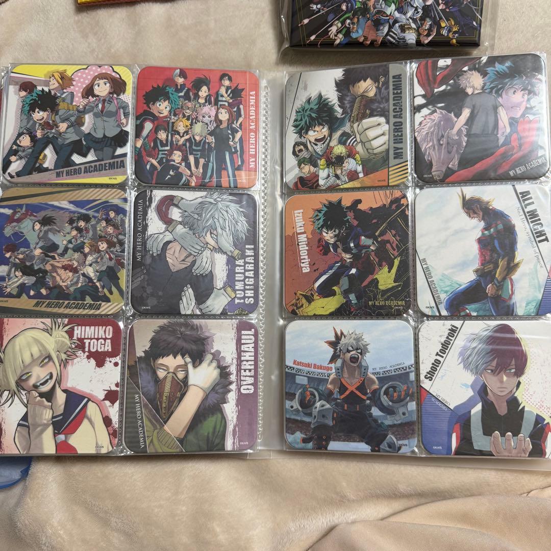 【僕のヒーローアカデミア】アートコースター　セット