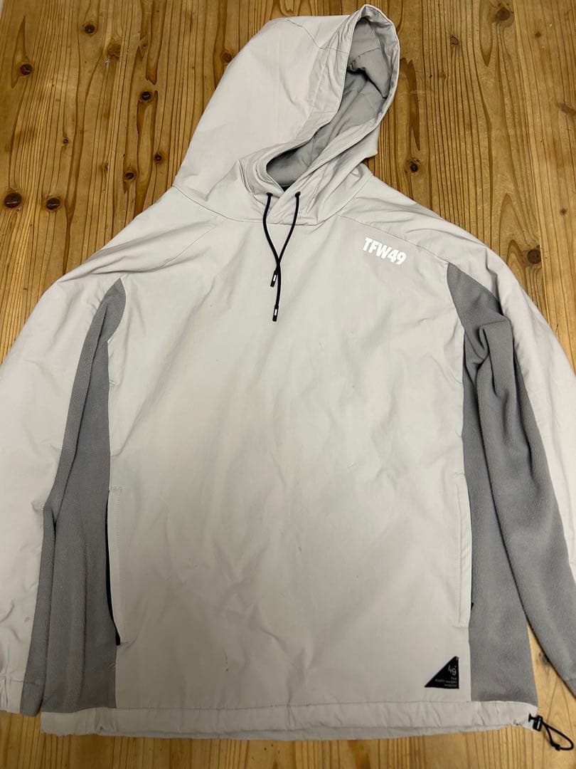 TFW49 ナイロンジャケット フード付き　サイズM