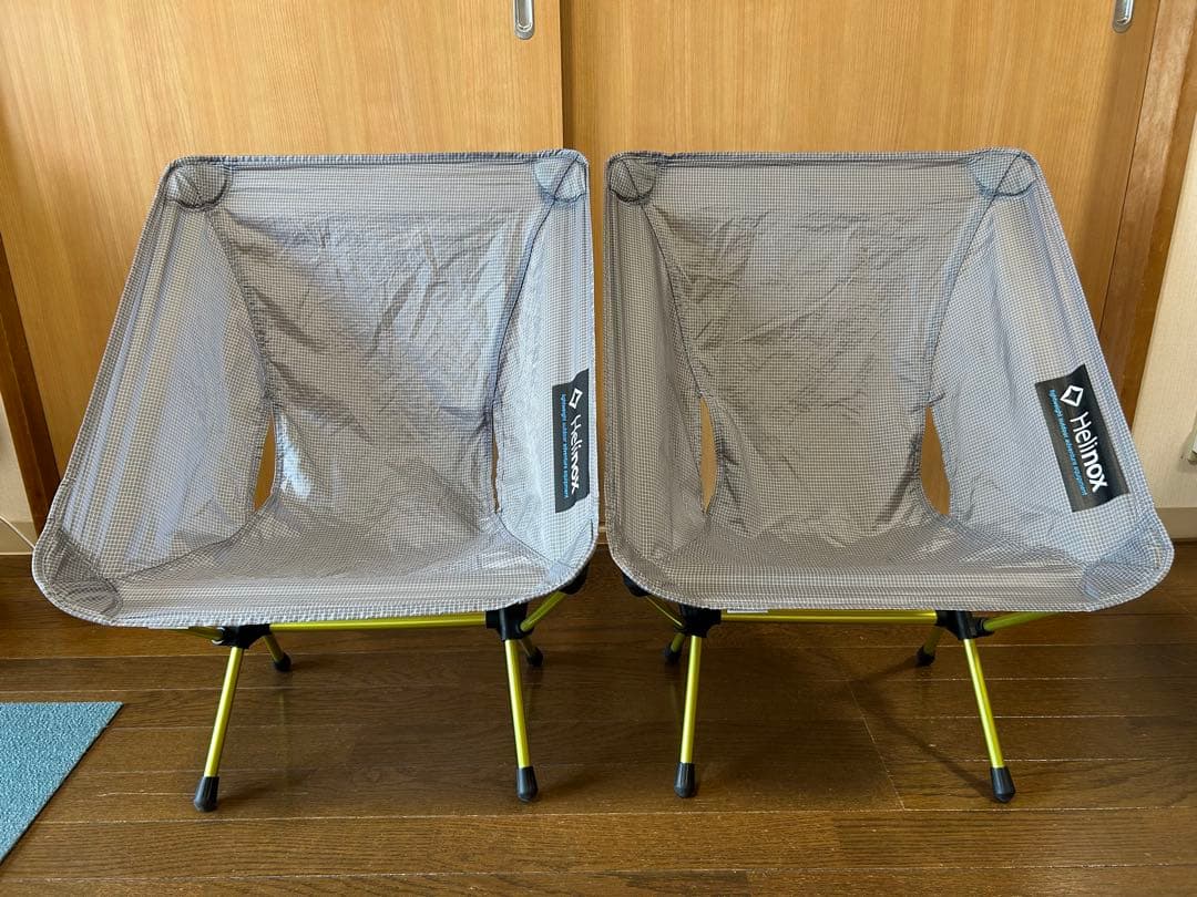 美品　Helinox チェアゼロ　2脚セット