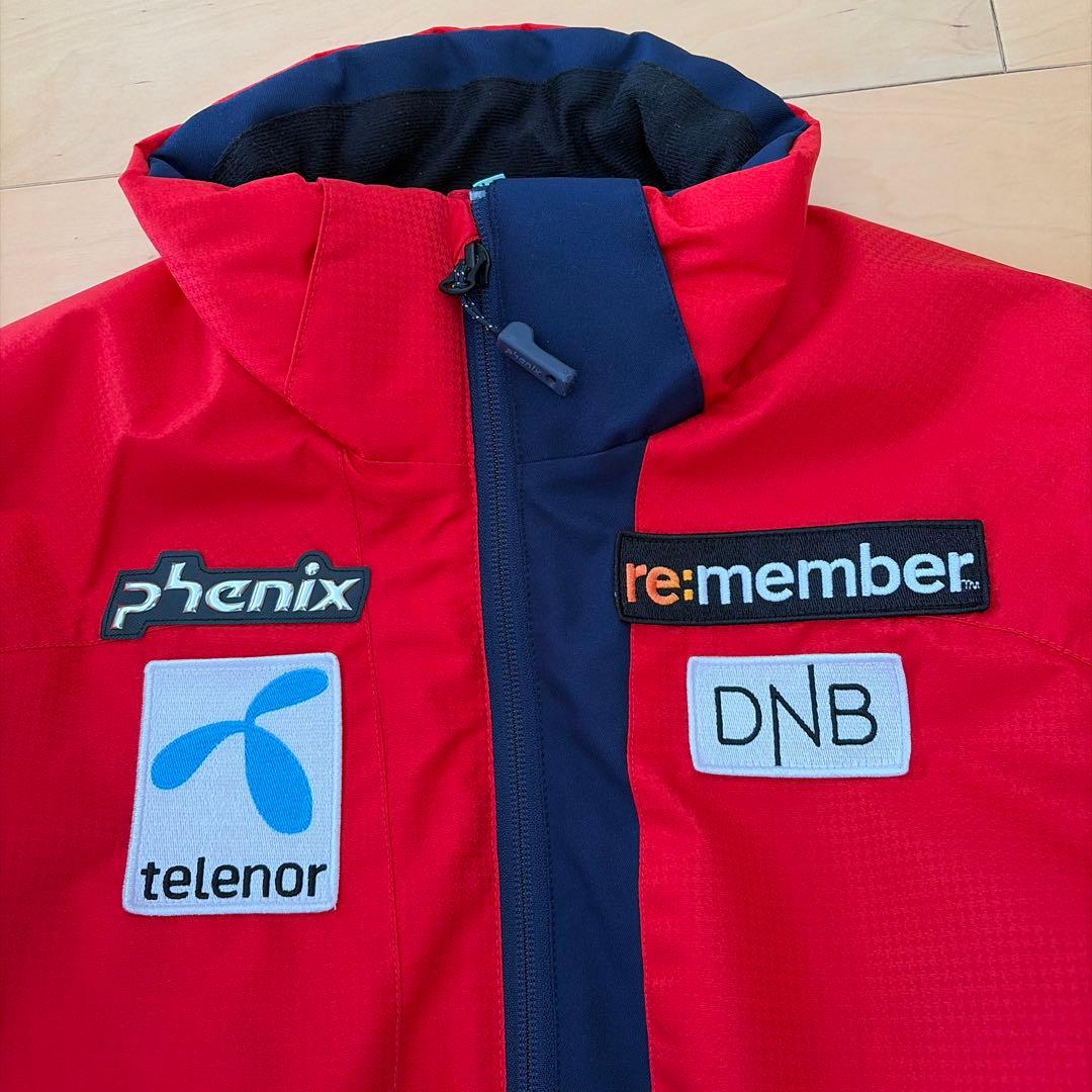 Phenix 子ども用スキーウェア 赤/ネイビー　160センチ