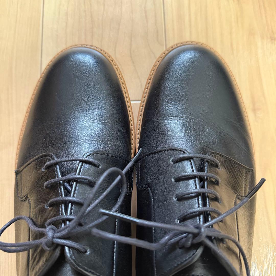 ☆美品☆ MARGARET HOWELL　革靴　黒　レースアップ　本革　レザー