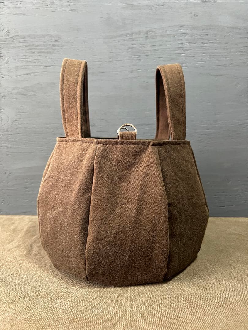 にさおりページ バルーンバッグ ころりんバッグ 旅行バッグ ハンドメイド