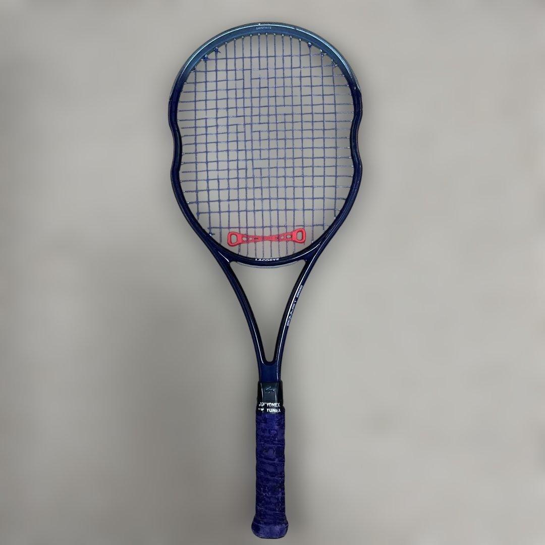 テニスラケット 3本&バック 希少・激レア ラコステ・ヨネックス・ウィルソン