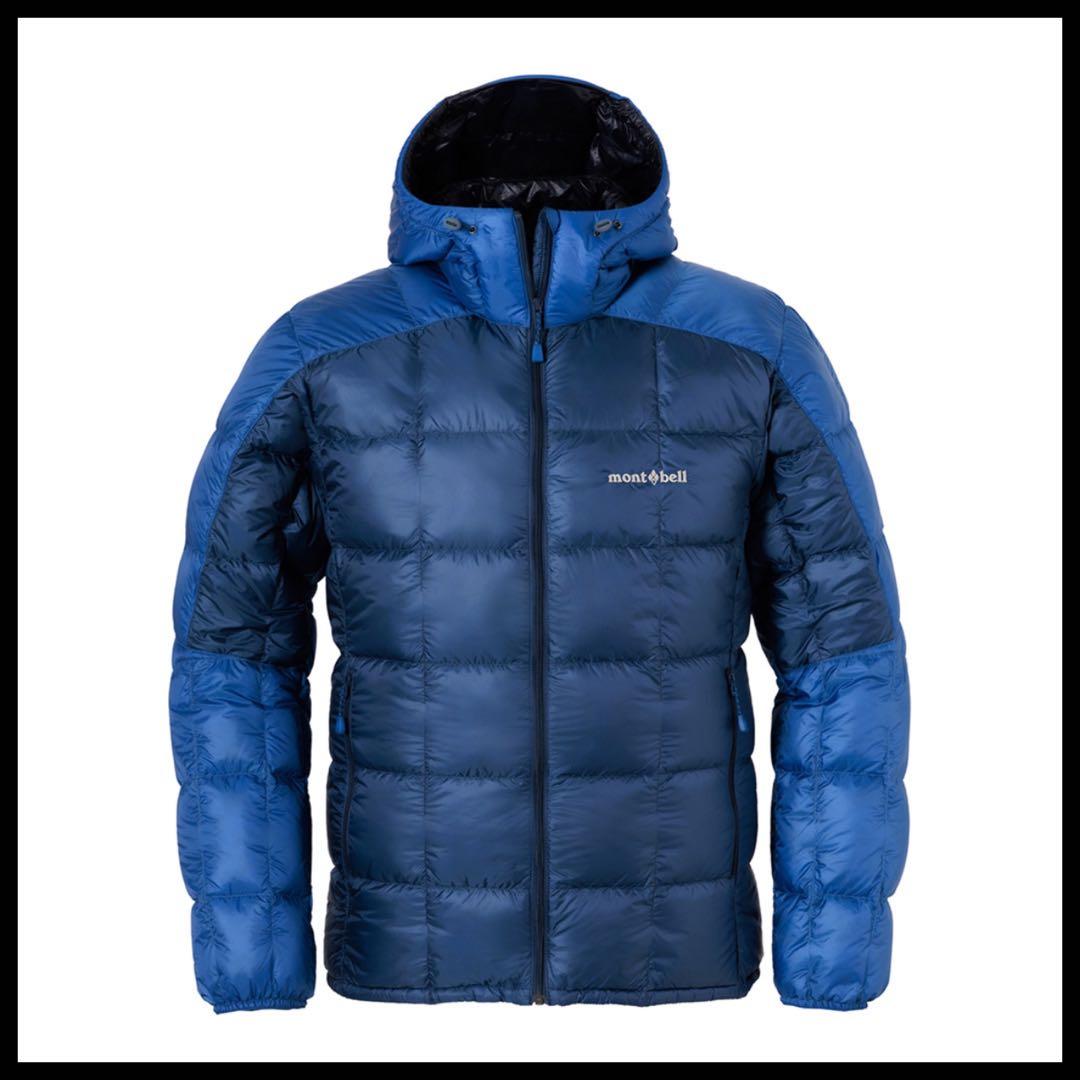 【完売モデル】新品 モンベル スペリオダウン パーカ Men's L ネイビー