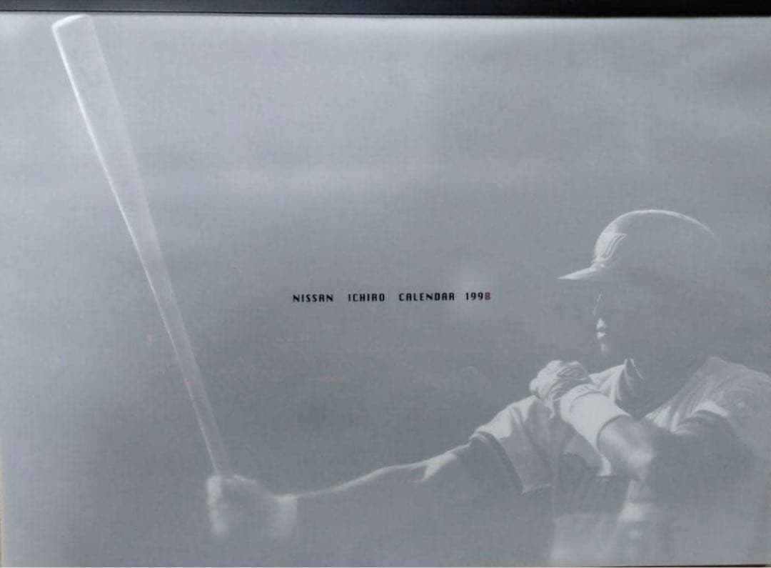 【1週間限定】1998年 ニッサン イチローカレンダー