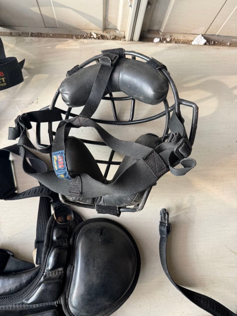 ZETT JSBB キャッチャー用プロテクターセット ブラック