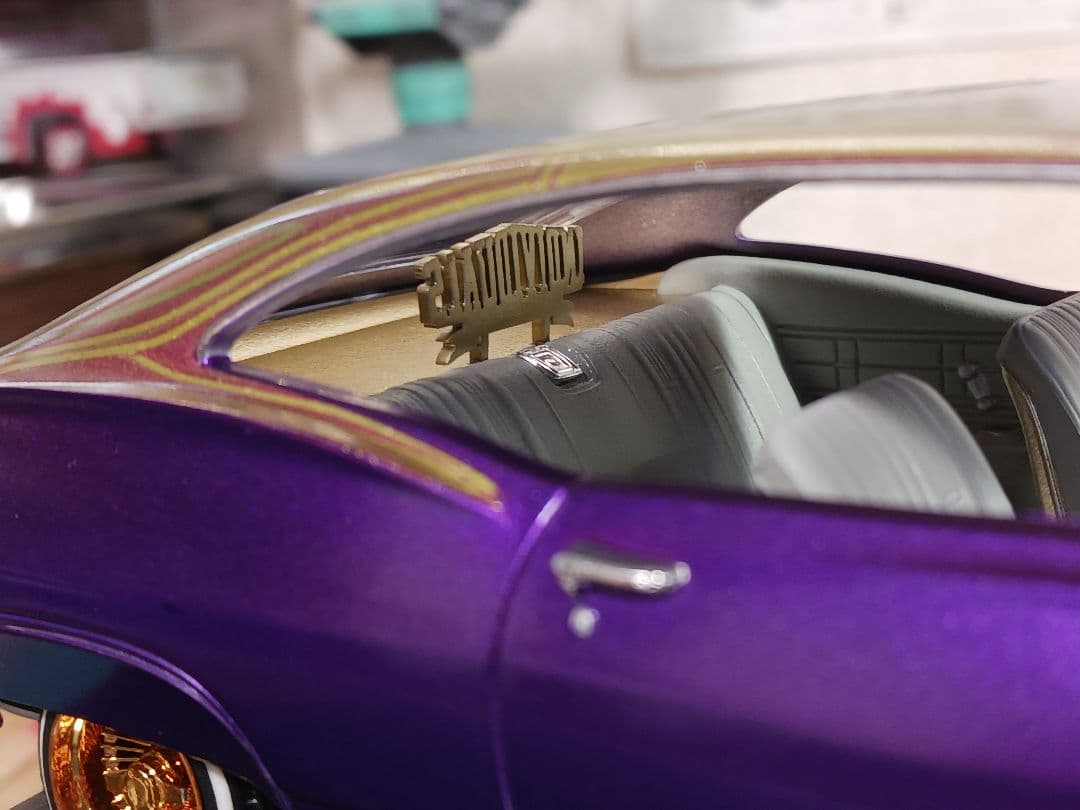 自動車 amt 1/25 1967 impala ss lowrider