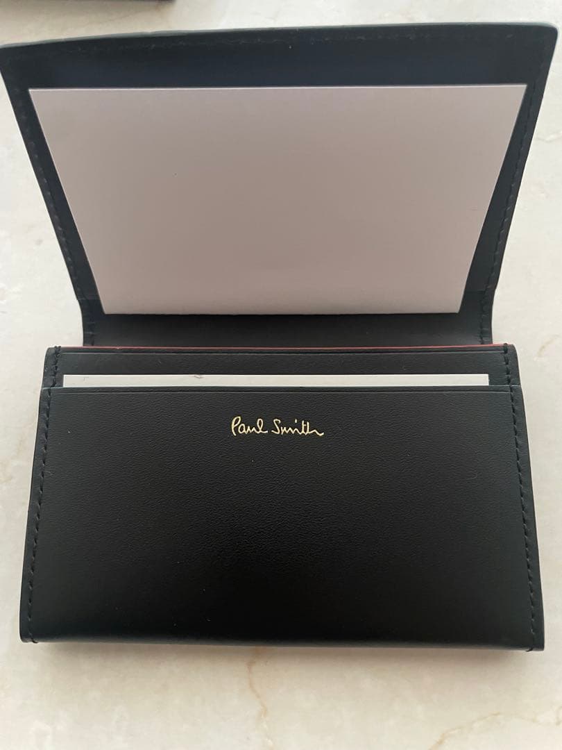 Paul Smith ブラックレザー 名刺入れ