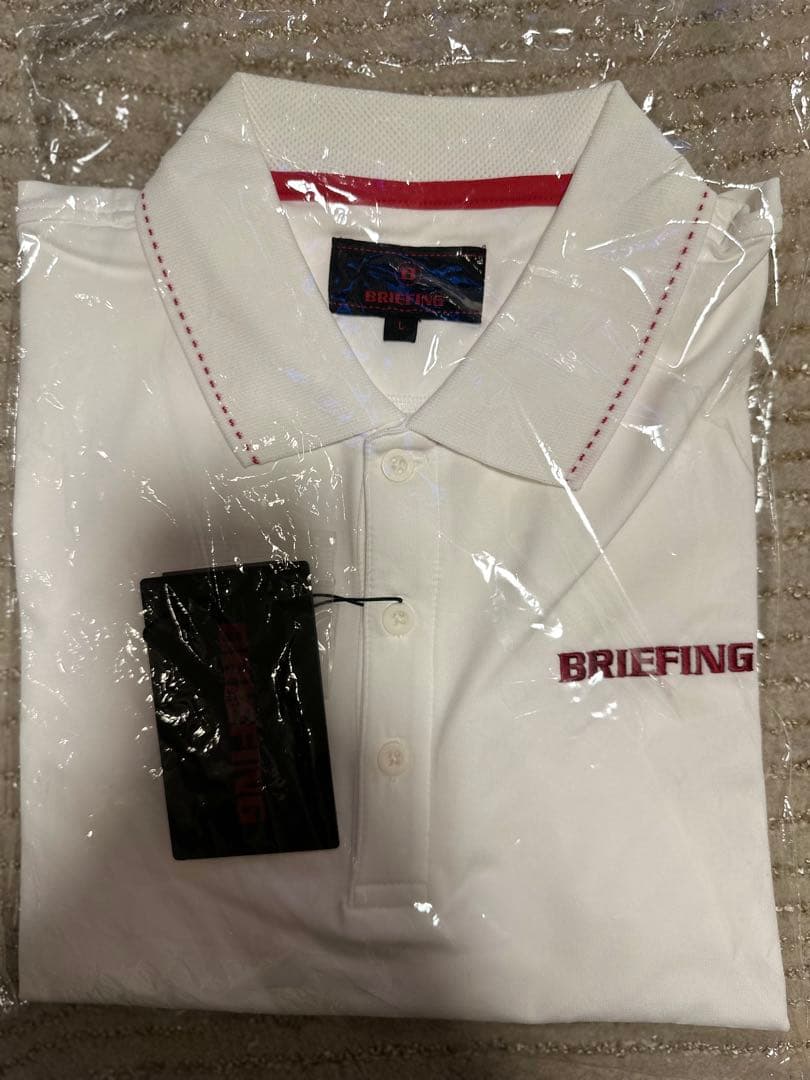き*ち様 ブリーフィング　未使用　ポロシャツ　MS TOUR POLO ホワイト