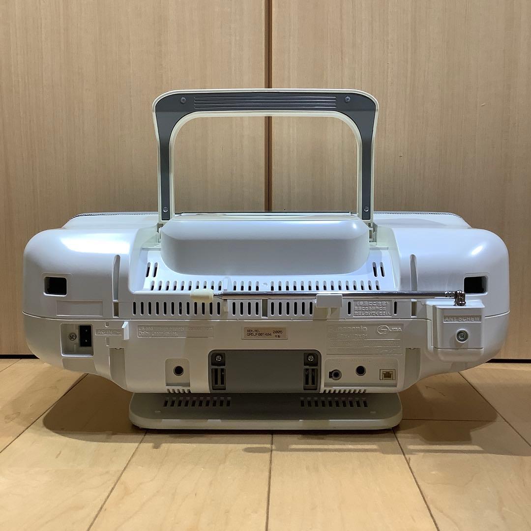 パナソニックMDラジカセRX-MDX81中古品 CDラジカセ カセットテープ