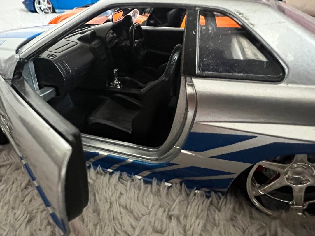 ワイルドスピード(RX-7・GT-R34・Z33・SUPRA80)ミニカー