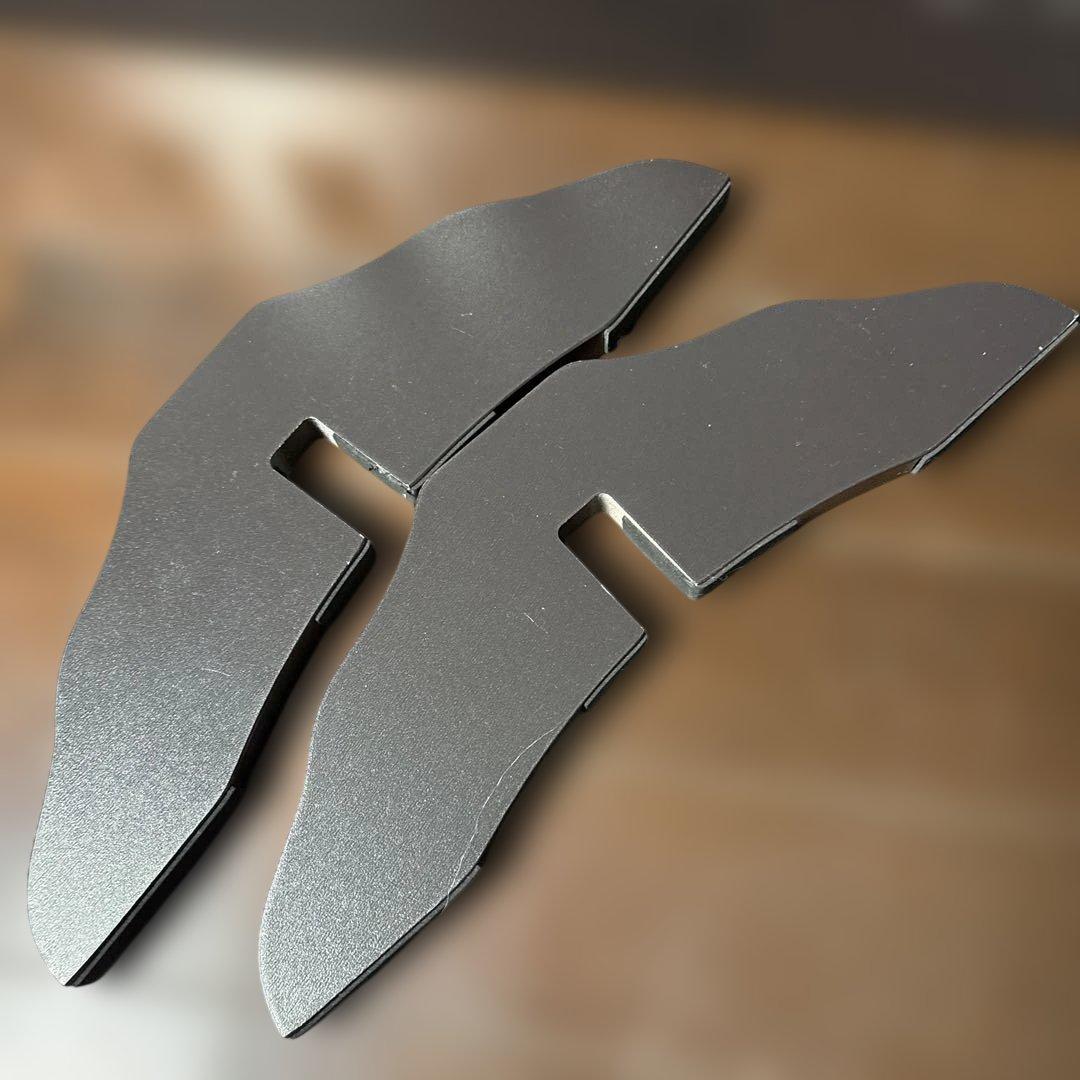 【良品】置くだけ　簡単　木製　折りたたみ式ペットゲート　パーテーション ブラウン