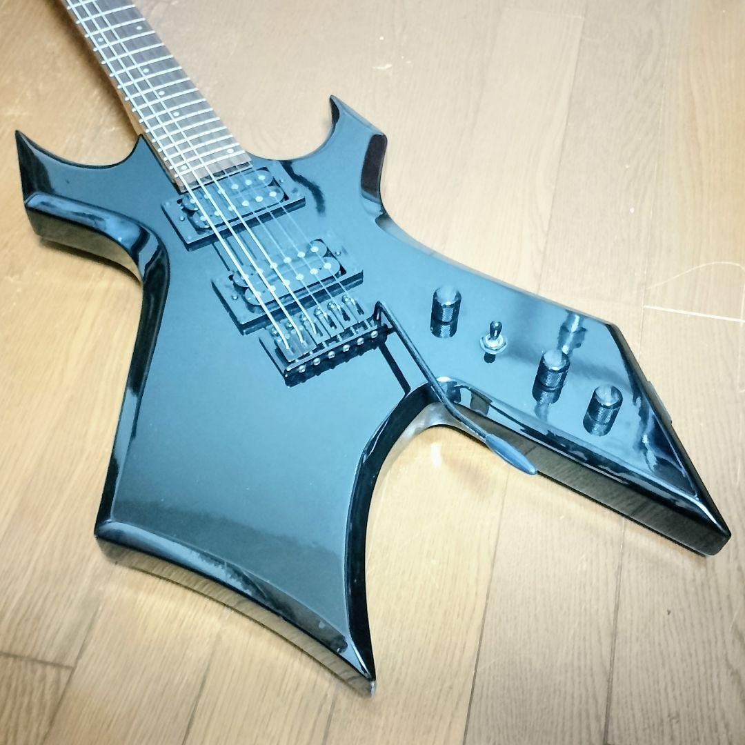 WARLOCKタイプ　エレキギター　ブラック