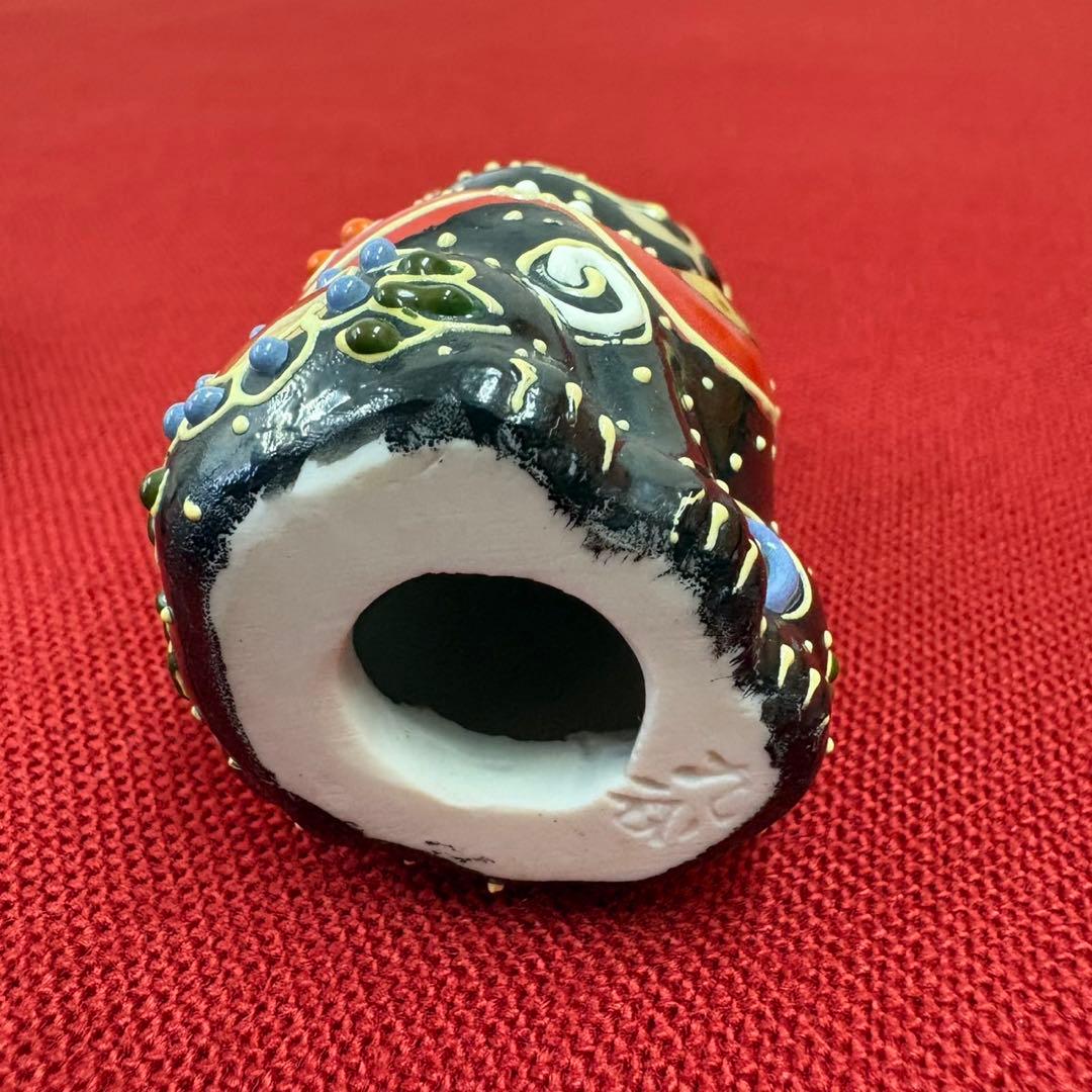 九谷焼 チビ招き猫 3体セット 凸盛