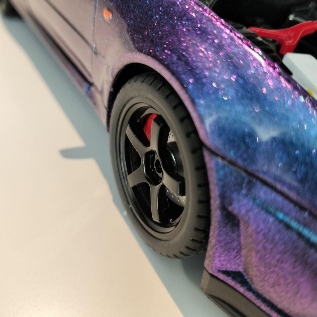 ど迫力 1/18 Nissan GT-R R34 ミニカー マジョーラ 新品