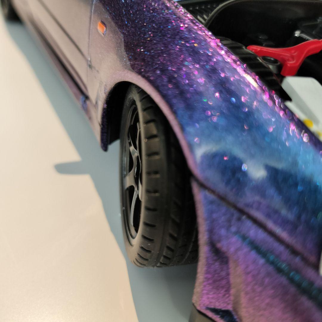 ど迫力 1/18 Nissan GT-R R34 ミニカー マジョーラ 新品