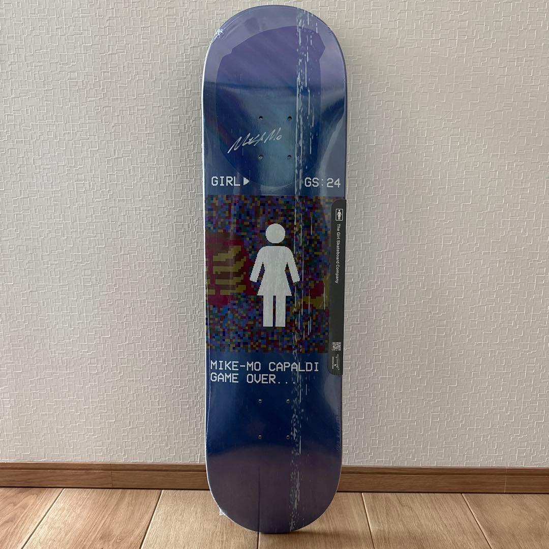 新品未使用品！GIRLデッキ MIKE MO直筆サイン入り！！8.25