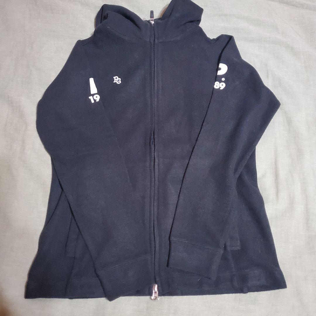 最終値下 パーリーゲイツ フルジップフーディ パーカー サイズ1 ブラック