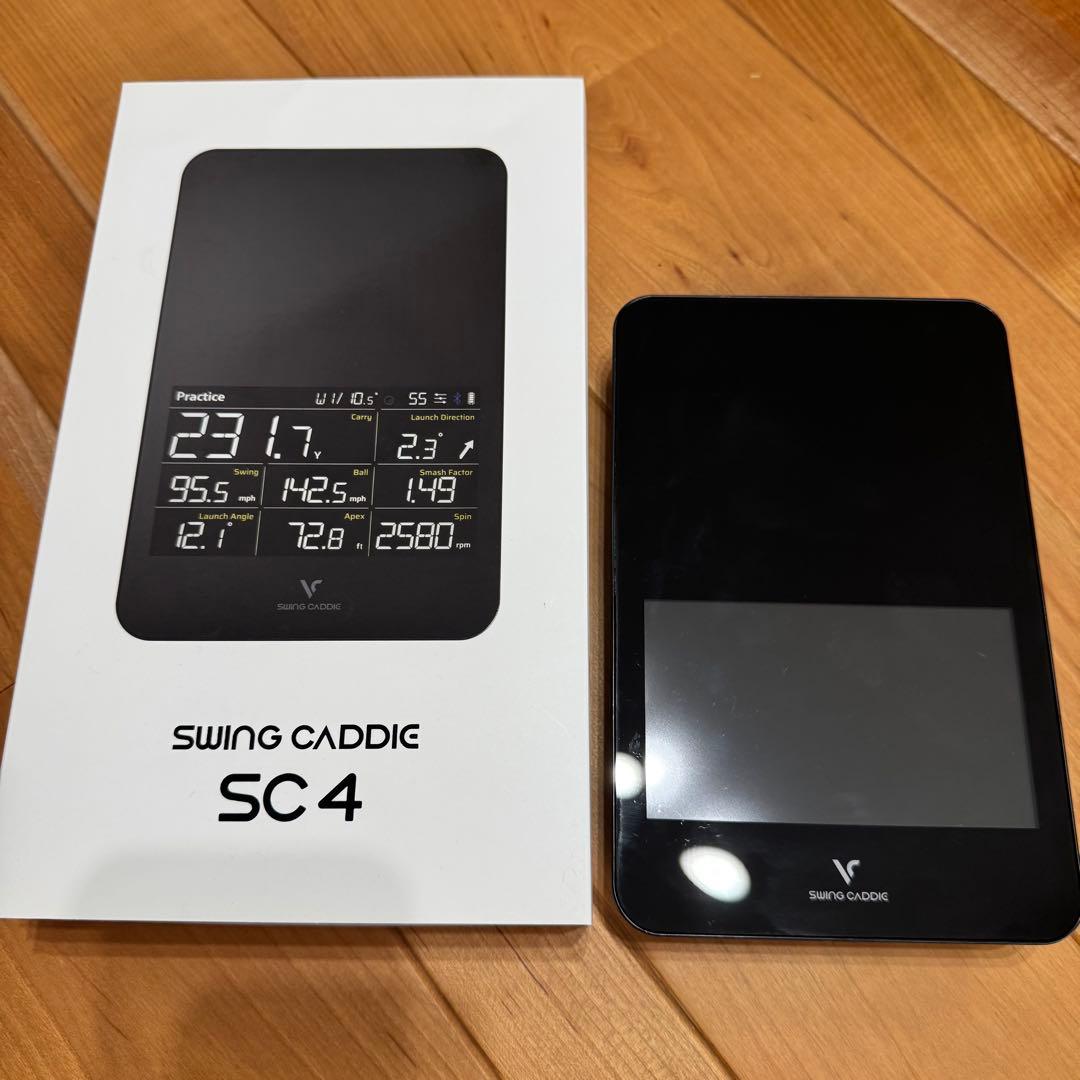 SWING CADDIE SC4 新型弾道計測器　ボイスキャディ