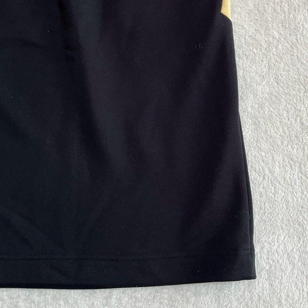 極美　パーリーゲイツ 　セットアップ　モックネック　スカート　ひょう　レオパード