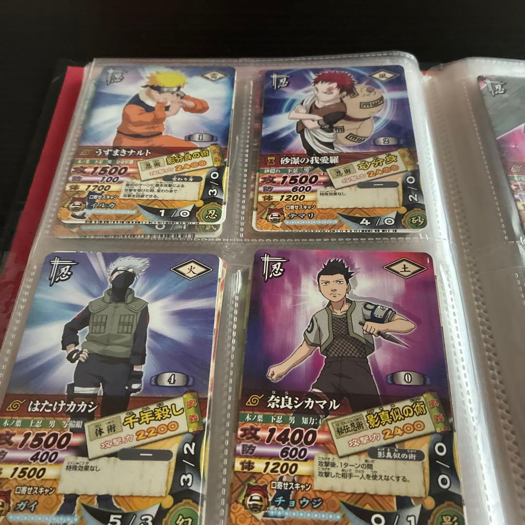 NARUTO ナルトメットカードバトル　カードケース付き　写真他カード13枚ほど