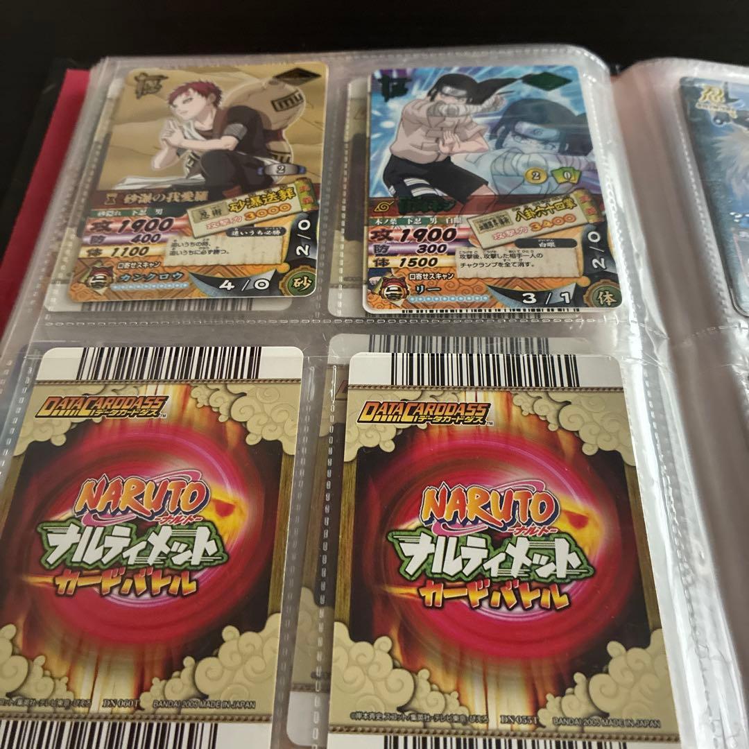 NARUTO ナルトメットカードバトル　カードケース付き　写真他カード13枚ほど