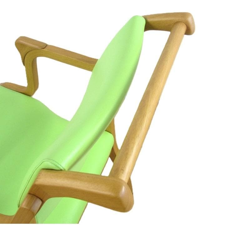 手摺付き介護用椅子　貞苅イス　ウエービングテープ　掛心地　良い　立ち上り易い