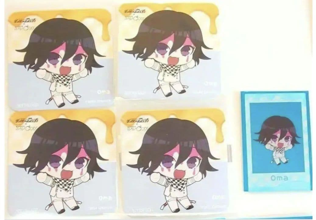 【ダンロンV3/王馬小吉】コースター&アクリルカード　コラボカフェ